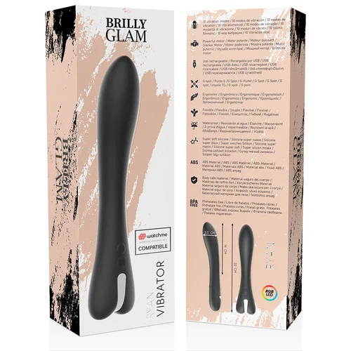 Vibrador con Mando Control Remoto Watchme Brilly - detalle 5