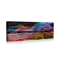 incienso aromático deseo 20 sticks saninex - detalle 2