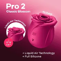 satisfyer pro 2 air pulse classic blossom - detalle 4