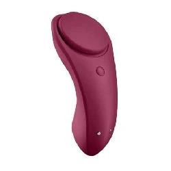 satisfyer sexy secret con app wine red - detalle 3