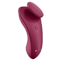 satisfyer sexy secret con app wine red - detalle 4