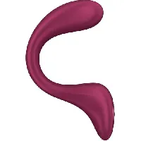 satisfyer vibrador conejito punto g burdeos - detalle 3