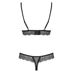 set de sujetador y tanga negro obsessive 864 SET 1 - detalle 4
