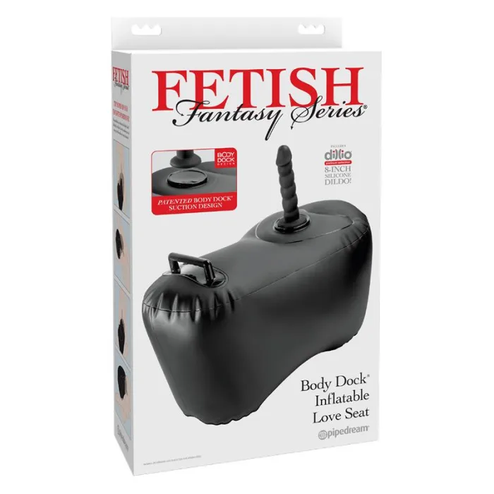 Silla Sexual Inflable Body Dock Love Seat con Dildo 20 cm - detalle 5