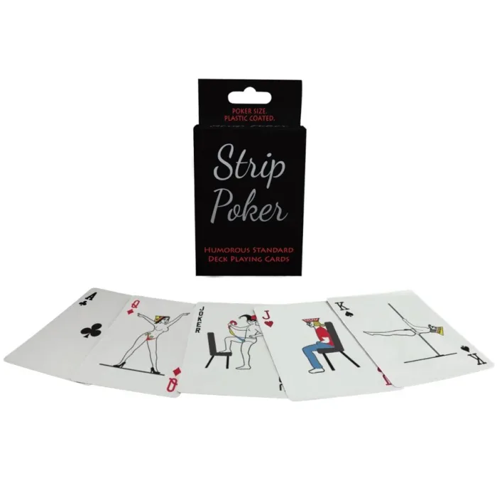 STRIP POKER BARAJA DE CARTAS HUMORÍSTICA