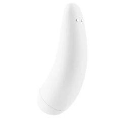 succionador clitoris vibracion satisfyer curvy 2 con app blanco - detalle 2