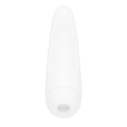 succionador clitoris vibracion satisfyer curvy 2 con app blanco - detalle 4