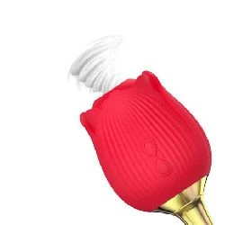 succionador de clitoris con vibrador rojo martinella - detalle 5