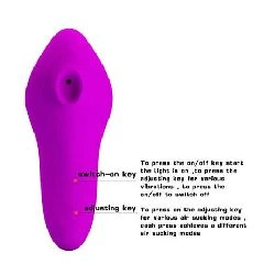 succionador de clitoris magic fish color rosa - detalle 6