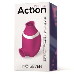 succionador de clitoris y lengua estimuladora usb silicona - detalle 3