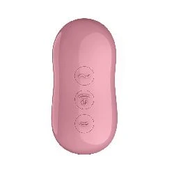 succionador de clitoris y vibrador cotton candy rojo satisfyer - detalle 3