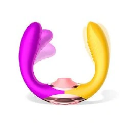 succionador y vibrador para parejas 3 in 1 two lovers usb - detalle 3