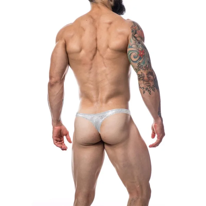 Tanga Blanco Hombre Pouch Enhancing Pearl - detalle 2