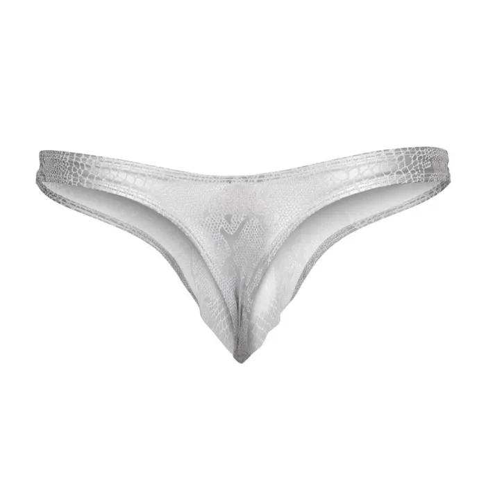 Tanga Blanco Hombre Pouch Enhancing Pearl - detalle 4