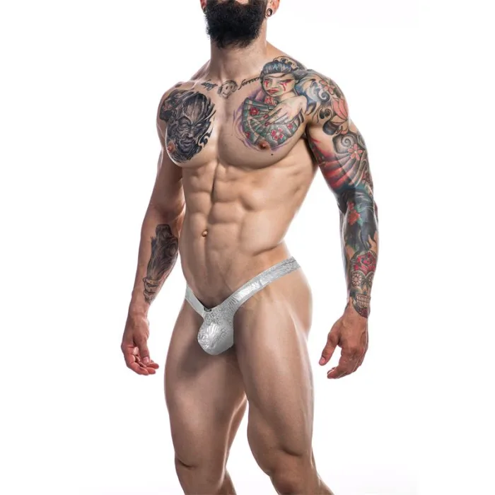 Tanga Blanco Hombre Pouch Enhancing Pearl