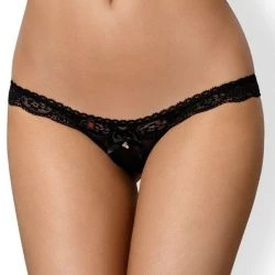 tanga con encaje negro 841 tho - detalle 2