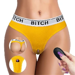 tanga vibrador con bala vibradora talla l