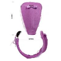 tanga vibrador con control remoto lila baile - detalle 4