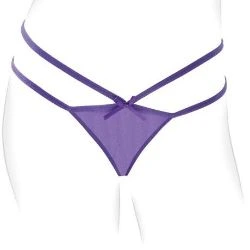 tanga vibrador con mando a distancia morado - detalle 2