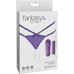 tanga vibrador con mando a distancia morado - detalle 4