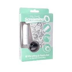 tanga vibrador remoto controlado por anillo color blanco - detalle 3