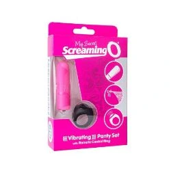 tanga vibrador remoto controlado por anillo pink rosa - detalle 3