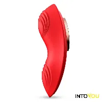 tanta vibrador braguita app silicona rojo - detalle 3