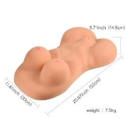 torso de muneca sexual realista carrie shequ - detalle 3