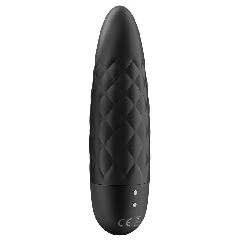 bala vibradora negra ultra power bullet 5 satisfyer - detalle 3
