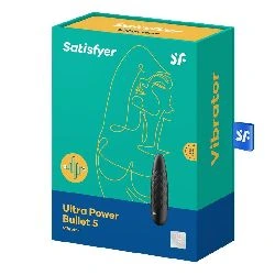 bala vibradora negra ultra power bullet 5 satisfyer - detalle 4