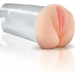 Masturbador Vagina Real Transparente Extreme Toyz
