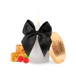 vela de masaje besable de fresa salvaje y miel