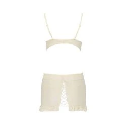 vestido blanco bianca ecru avanue - detalle 4