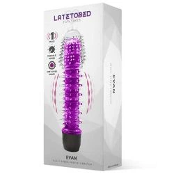 vibrador barato multi velocidad purpura evan latetobed - detalle 2