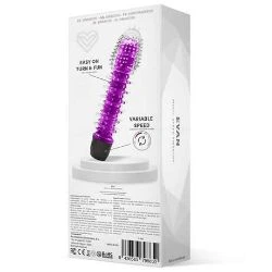 vibrador barato multi velocidad purpura evan latetobed - detalle 3