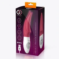 vibrador bennu flexible y suave con usb y lubricante - detalle 4