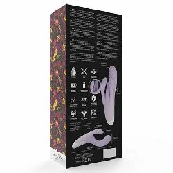 vibrador con 3 motores morado guell mia - detalle 3