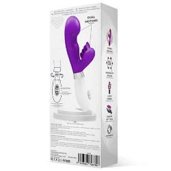 vibrador con conejito morado sliper latetobed - detalle 3