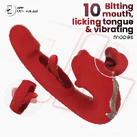 Vibrador con Conejito Mordisqueo Mouty con App - detalle 4