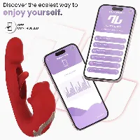 Vibrador con Conejito Mordisqueo Mouty con App - detalle 5