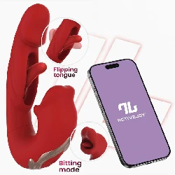 Vibrador con Conejito Mordisqueo Mouty con App