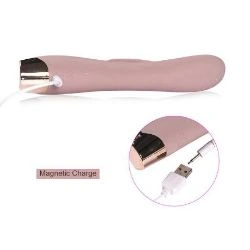 vibrador con conejito rampante de silicona con usb mie 12 cm - detalle 3