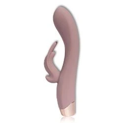 vibrador con conejito rampante de silicona con usb mie 12 cm - detalle 7