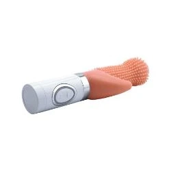 vibrador con funcion de rotacion y de silicona 21 cm shequ - detalle 2