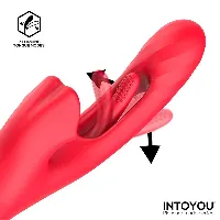 vibrador con lengua rojo licking - detalle 3