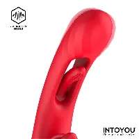 vibrador con lengua rojo licking - detalle 5