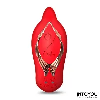 vibrador con lengua rojo swana - detalle 6