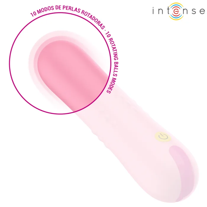 VIBRADOR CON PERLAS GIRATORIAS BARBARA - detalle 7