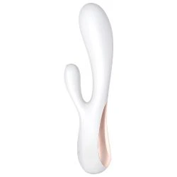 vibrador conejito rampante satisfyer mono flex blanco - detalle 3