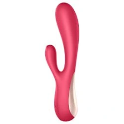 vibrador conejito rampante satisfyer mono flex rojo - detalle 3